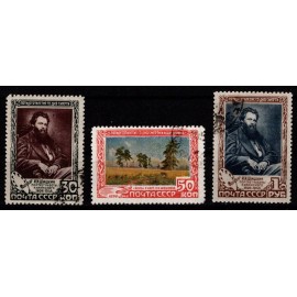 1948 - Sovjetunionen - AFA 1233- 34 og 1236 - Frimærke - Stemplet. 1948 - Sovjetunionen - AFA 1233- 34 og 1236 - Frimærke - Stemplet.